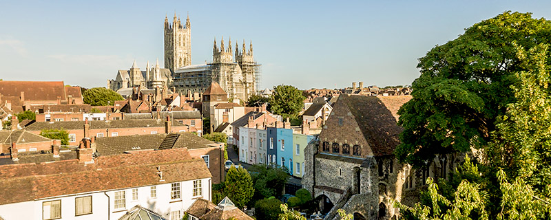 Vue de Canterbury