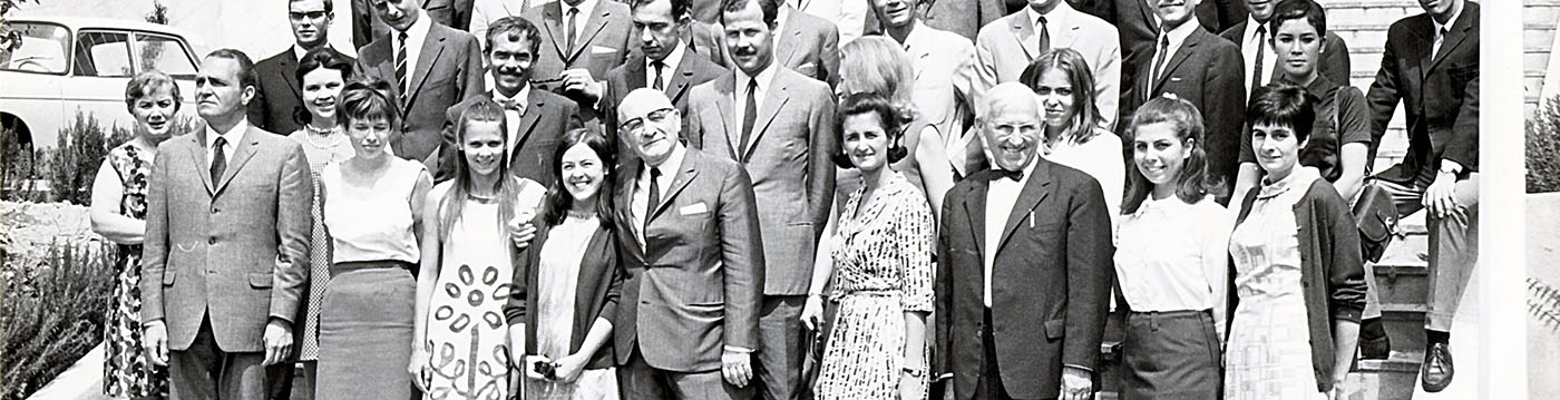 1964 - première promotion de l'Institut Européen